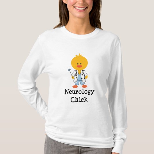 Neurology Chick Hoodie T-shirt (Voorkant)