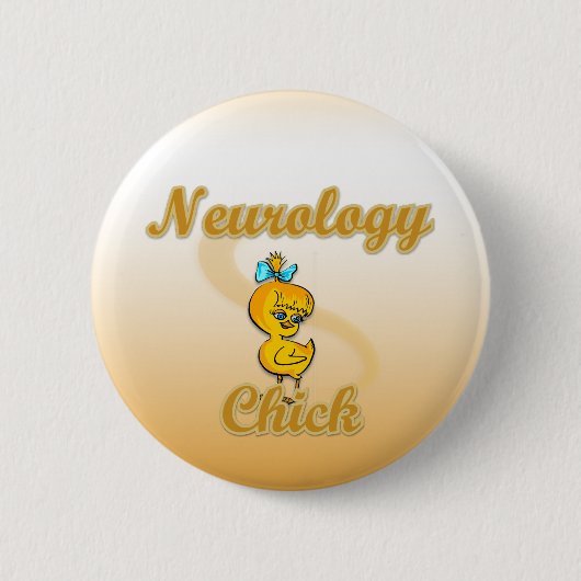 Neurology Chick Ronde Button 5,7 Cm (Voorkant)
