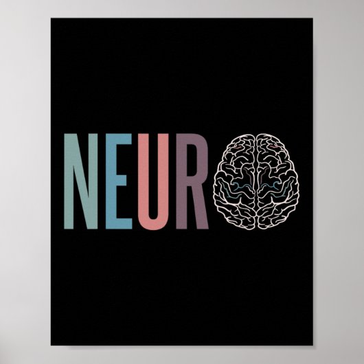 Neurology Nurse Neuro Squad Poster (Voorkant)