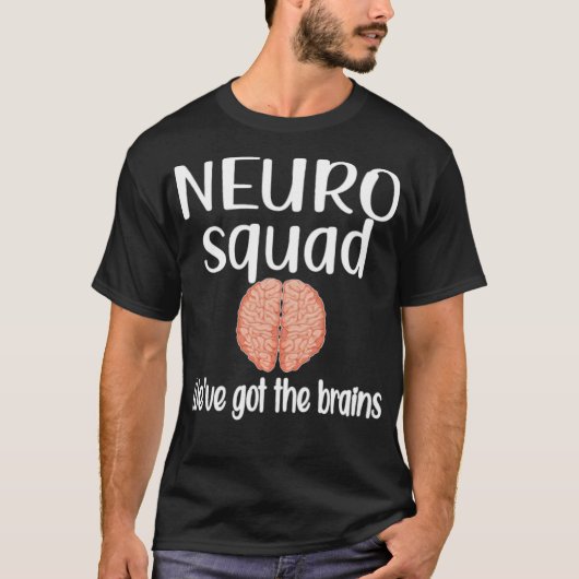 Neurology Squad Neuroloog technicus Neuro verpleeg T-shirt (Voorkant)