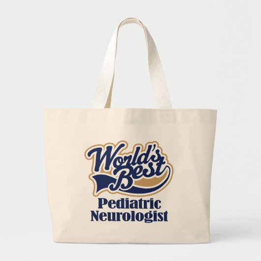 Neuroloog bij kinderen grote tote bag (Voorkant)