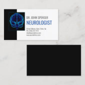 Neuroloog Blue Brains Medisch Visitekaartje (Voorkant / Achterkant)