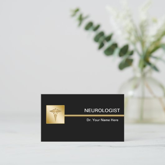 Neuroloog Classy Medische Visitekaartjes