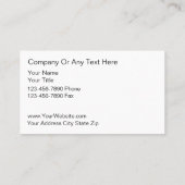 Neuroloog Classy Medische Visitekaartjes (Achterkant)