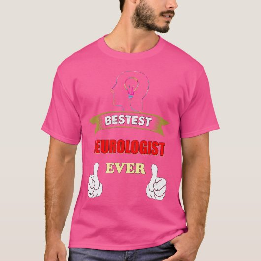 Neuroloog Gift Neurologie Hersendokter Grappig Bes T-shirt (Voorkant)