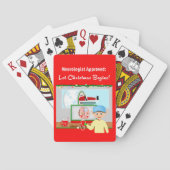 Neuroloog Goedgekeurd: Kerstmis Begin Santa in MRI Pokerkaarten (Achterkant)