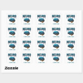 Neuroloog Hersen Medisch Ontwerp Vierkante Sticker (Vel)