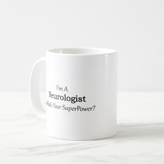 neuroloog koffiemok (Voorkant links)