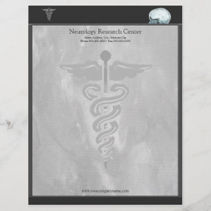 Neuroloog Letterhead Gepersonaliseerd Briefhoofd