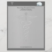 Neuroloog Letterhead Gepersonaliseerd Briefhoofd (Voorkant)