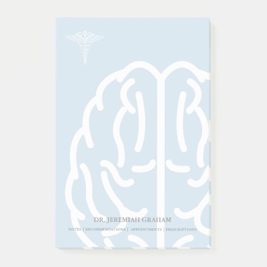 neuroloog | Psychiatrist Persoonlijke benaming Post-it® Notes (Voorkant)