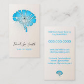 neuroloog/psycholoog visitekaartje (Voorkant / Achterkant)