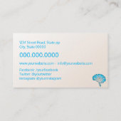 neuroloog/psycholoog visitekaartje (Achterkant)