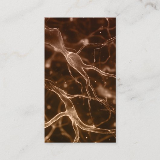 Neuroloog Zenuwen Dokter Medisch Modern Vet Visitekaartje (Voorkant)