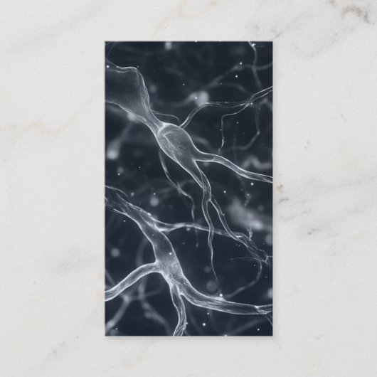 Neuroloog Zenuwen Dokter Medisch Modern Vet Visitekaartje (Voorkant)