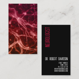 Neuroloog Zenuwen Dokter Medisch Modern Vet Visitekaartje