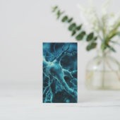 Neuroloog Zenuwen Dokter Medisch Modern Vet Visitekaartje (Staand voorkant)