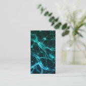 Neuroloog Zenuwen Dokter Medisch Modern Vet Visitekaartje (Staand voorkant)