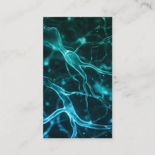 Neuroloog Zenuwen Dokter Medisch Modern Vet Visitekaartje (Voorkant)