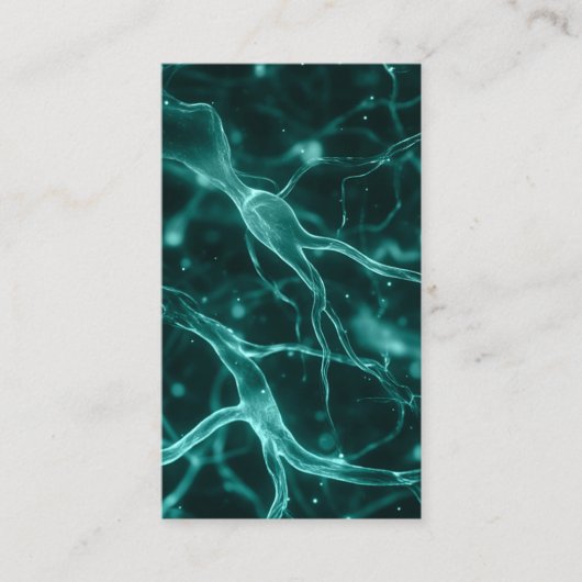 Neuroloog Zenuwen Dokter Medisch Modern Vet Visitekaartje (Voorkant)