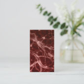 Neuroloog Zenuwen Dokter Medisch Modern Vet Visitekaartje (Staand voorkant)