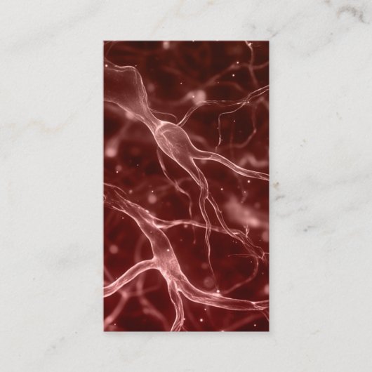 Neuroloog Zenuwen Dokter Medisch Modern Vet Visitekaartje (Voorkant)