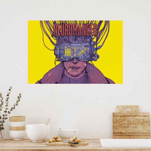Neuromancer 2020 poster (Keuken)
