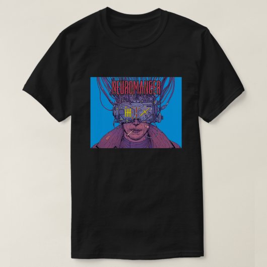 Neuromancer 2030 t-shirt (Design voorkant)