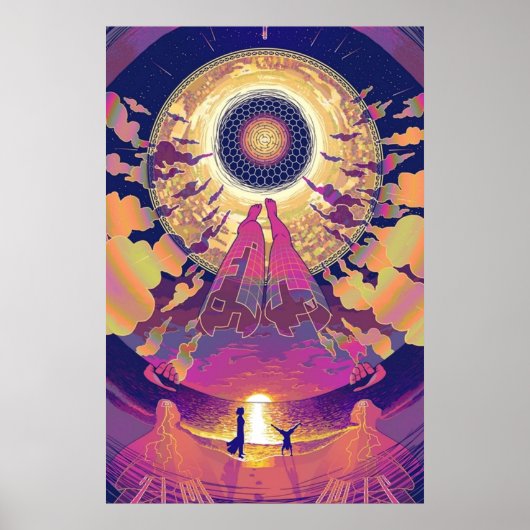 Neuromancer Babylon Poster (Voorkant)