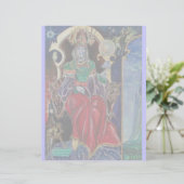 NEUROMANCER, blauw rood (Staand voorkant)