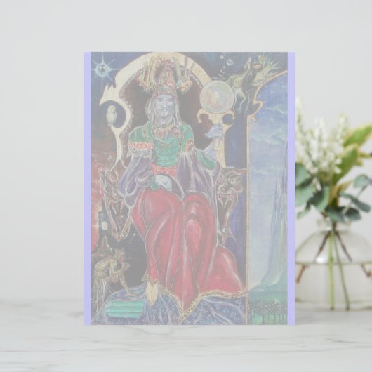 NEUROMANCER, blauw rood (Staand voorkant)