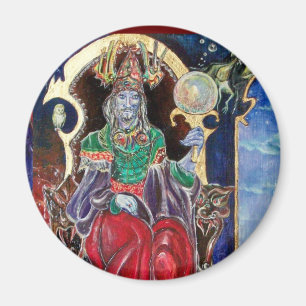 NEUROMANCER, blauw rood Magneet