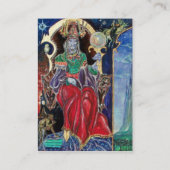 NEUROMANCER grijs geel blauw rood zwart wit Visitekaartje (Achterkant)