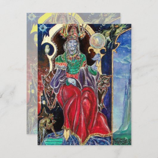 NEUROMANCER , Halloween Party Kaart (Voorkant / Achterkant)