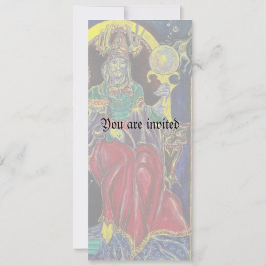 NEUROMANCER , Halloween Party Kaart (Achterkant)