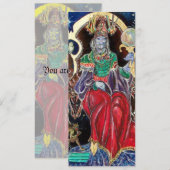 NEUROMANCER , Halloween Party Kaart (Voorkant / Achterkant)