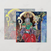 NEUROMANCER , Halloween Party Kaart (Voorkant / Achterkant)