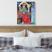 NEUROMANCER Magicia King Canvas Afdruk (Insitu (Slaapkamer))