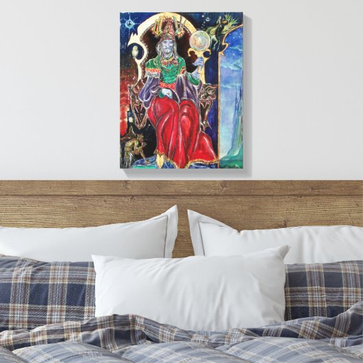 NEUROMANCER Magicia King Canvas Afdruk (Insitu (Slaapkamer))