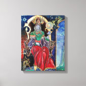 NEUROMANCER Magicia King Canvas Afdruk (Voorkant)