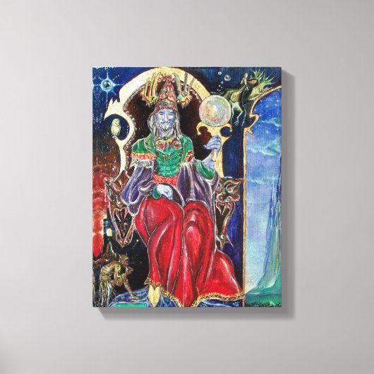 NEUROMANCER Magicia King Canvas Afdruk (Voorkant)