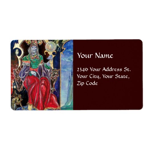 NEUROMANCER Magicia King Etiket (Voorkant)