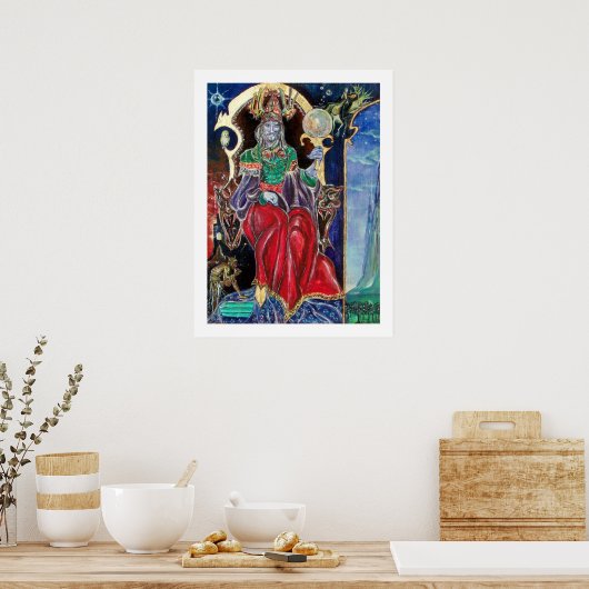 NEUROMANCER Magicia King Poster (Keuken)