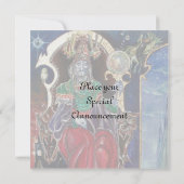 NEUROMANCER Magicier King, Red Blue Silver Metalli Aankondiging (Achterkant)