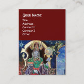 NEUROMANCER, Magicische King Blue Red Visitekaartje (Voorkant)