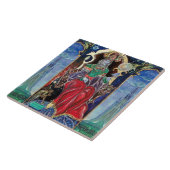 NEUROMANCER Magicische koning, Fantasy Tegeltje (Zijkant)