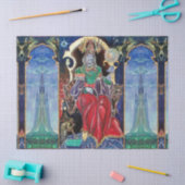 NEUROMANCER Magicische koning, Fantasy Tissuepapier (Craft)