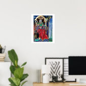 NEUROMANCER Magische Koning Poster (Thuiskantoor)