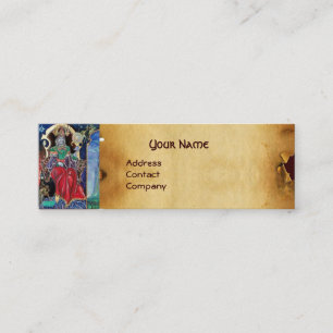 NEUROMANCER-perkament Mini Visitekaartje