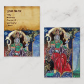 NEUROMANCER-perkament Visitekaartje (Voorkant / Achterkant)